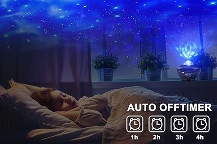 Nestify™ Galaxy Ocean Light Projector – بروجكتر ضوء المجرة والمحيط