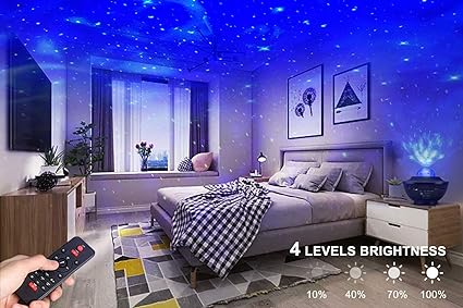 Nestify™ Galaxy Ocean Light Projector – بروجكتر ضوء المجرة والمحيط