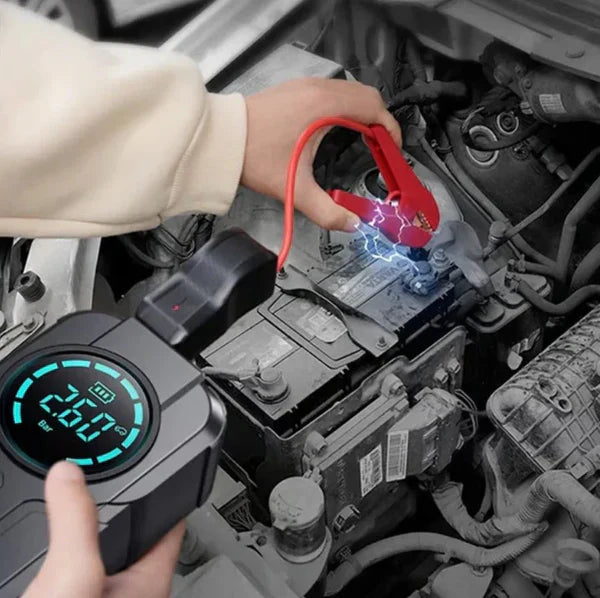 Nestify™Jump Starter With Air Pump جهاز تشغيل البطارية مع منفاخ هواء