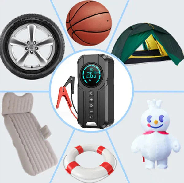 Nestify™Jump Starter With Air Pump جهاز تشغيل البطارية مع منفاخ هواء